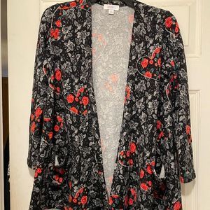 LuLaRoe wrap.    (Also available matching 2T dress)